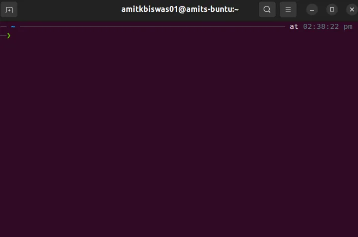 After installing omz